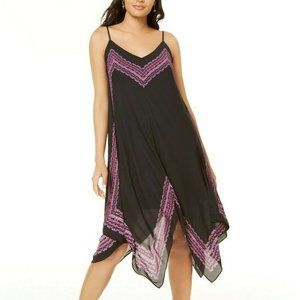 INC S Black Paisley Ikat Print Dress NWT CE63-4